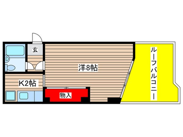 安藤ハイツの物件間取画像